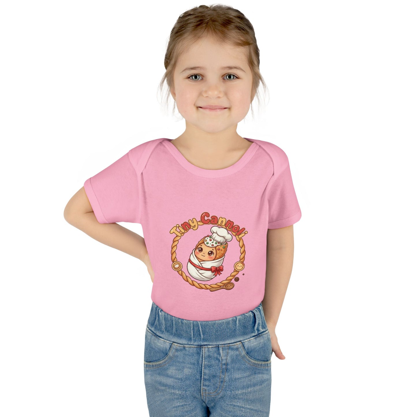 Adorable Baby Onesie 'Tiny Cannoli' Design, Baby Shower Gift, Newborn Apparel