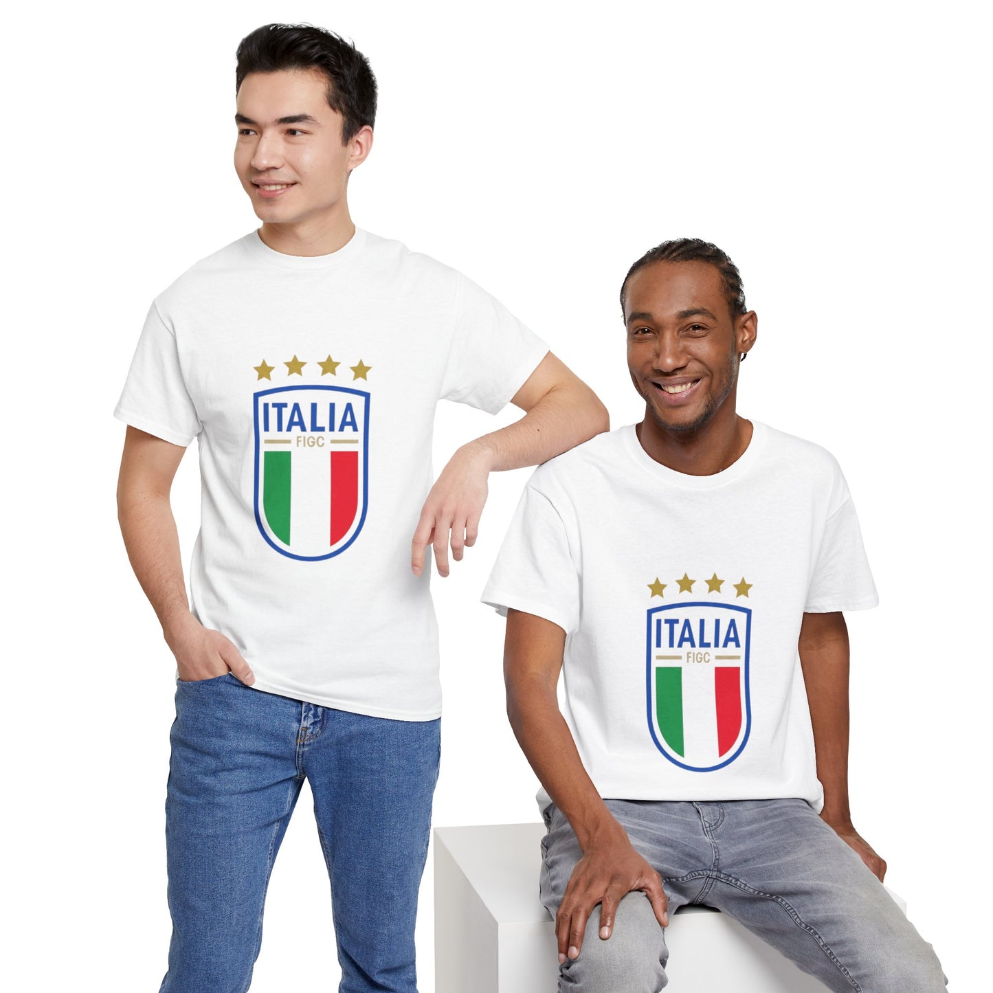 Italia Soccer Unisex Heavy Cotton Tee