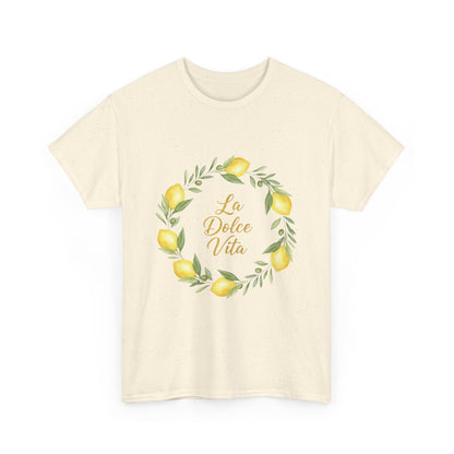"La Dolce Vita" - Lemon Grove Unisex Heavy Cotton Tee