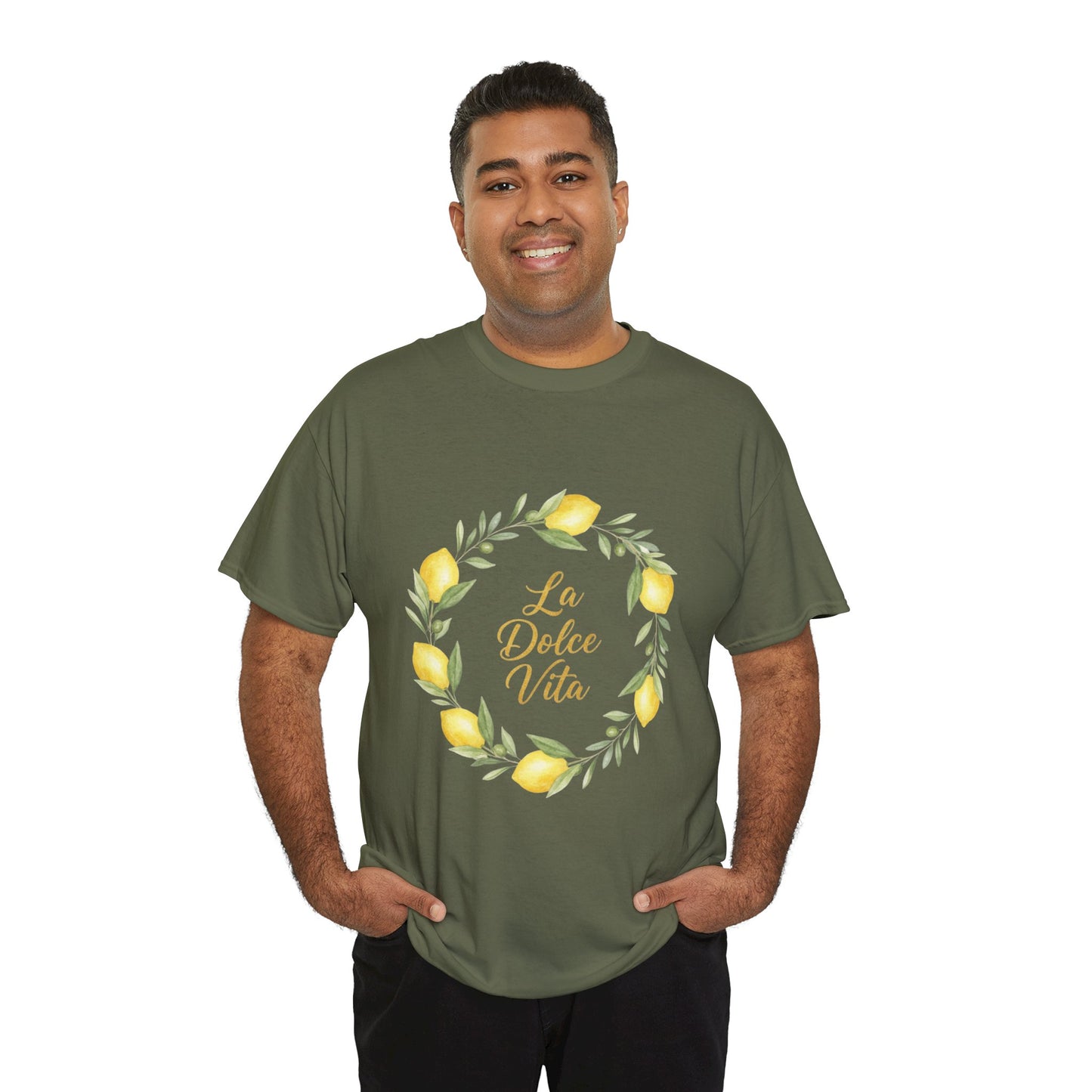 "La Dolce Vita" - Lemon Grove Unisex Heavy Cotton Tee