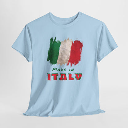 Italian Pride "Made In Italy" Unisex Heavy Cotton Tee