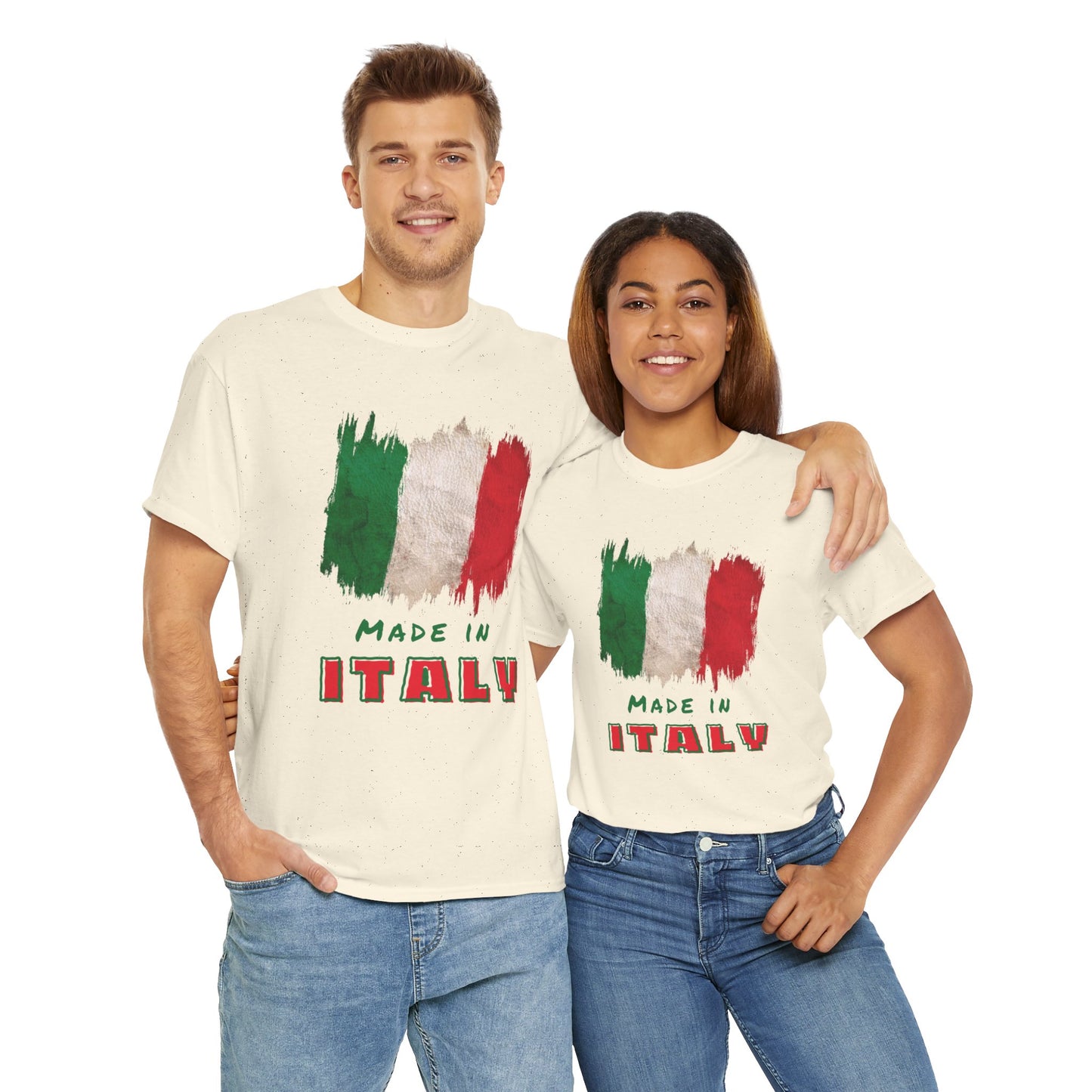 Italian Pride "Made In Italy" Unisex Heavy Cotton Tee