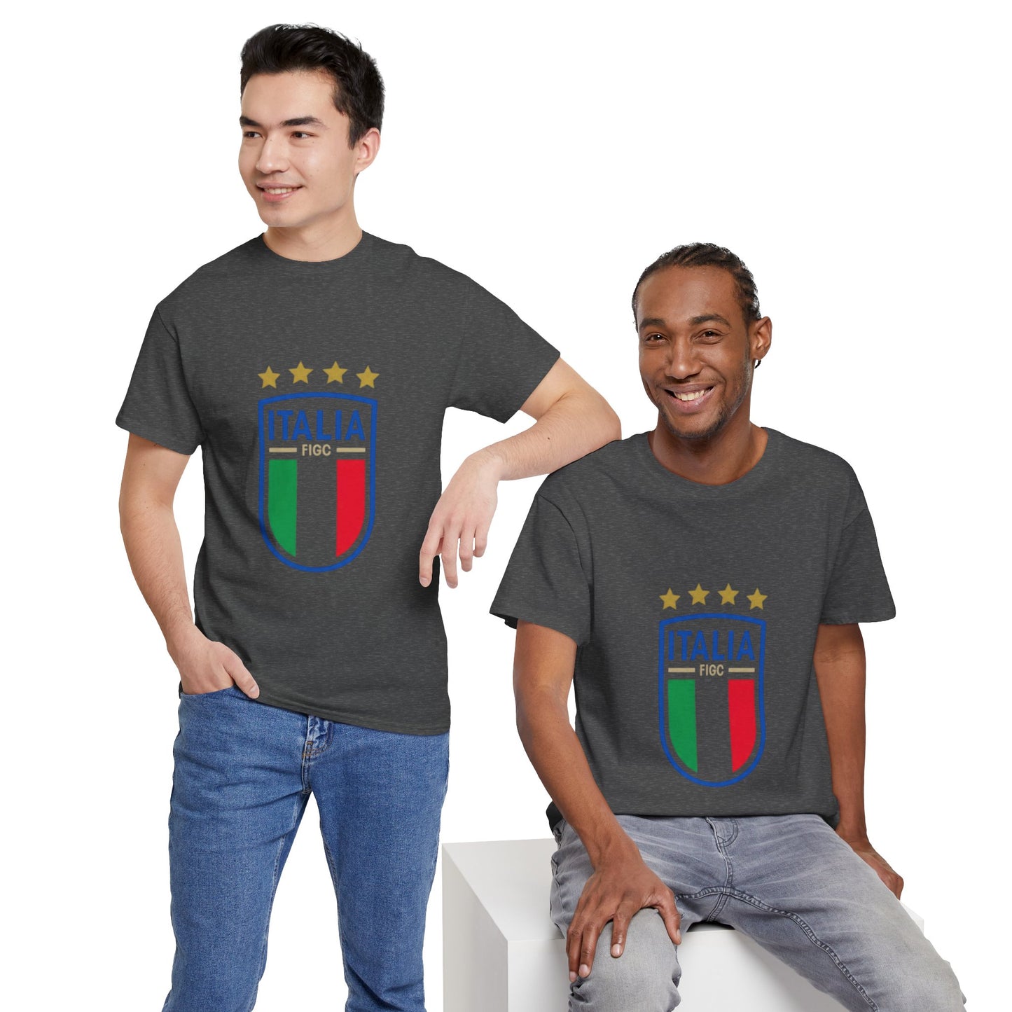 Italia Soccer Unisex Heavy Cotton Tee