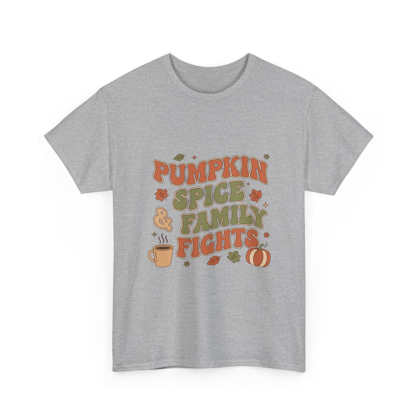 Pumpkin Spice Family Fights Tee