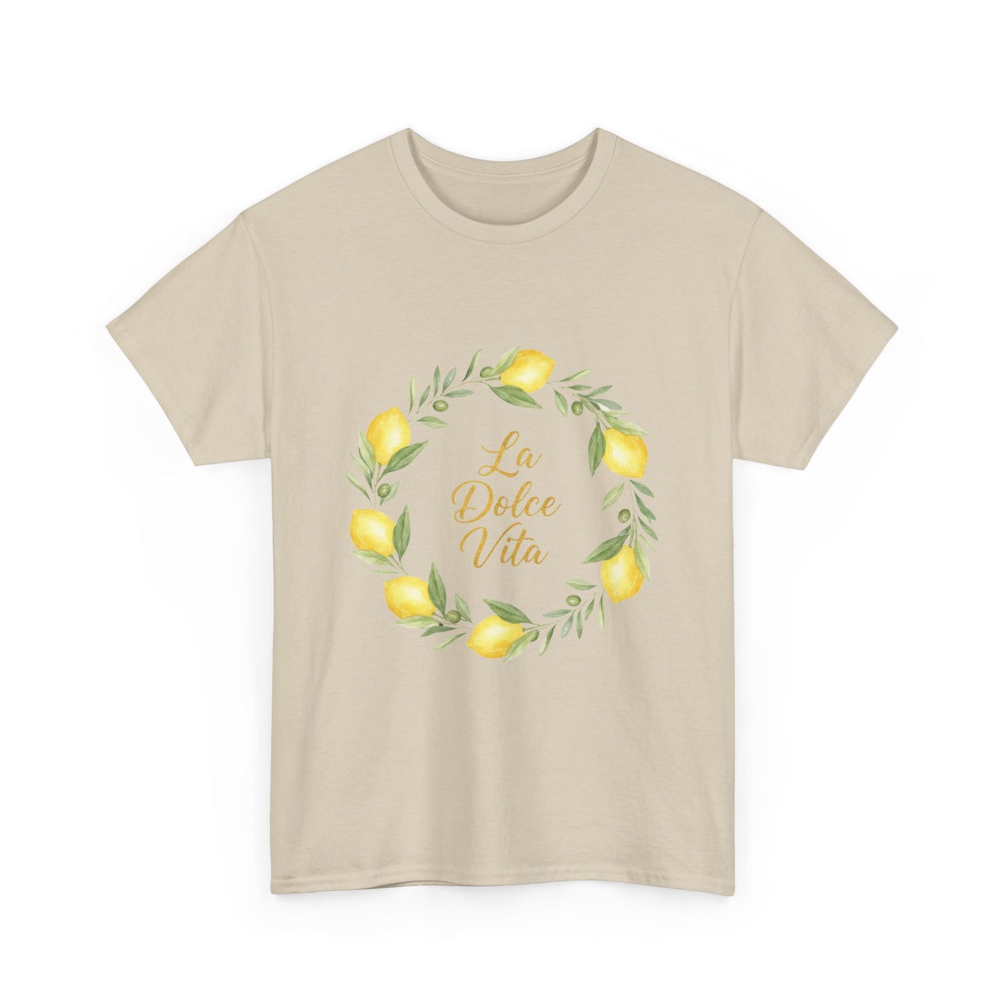 "La Dolce Vita" - Lemon Grove Unisex Heavy Cotton Tee
