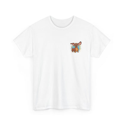 Dachshund Graphic Tee - Unisex Heavy Cotton