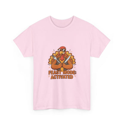 Thanksgiving Feast Mode Unisex Heavy Cotton Tee