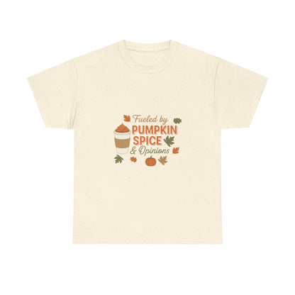 Pumpkin Spice & Opinions Tee