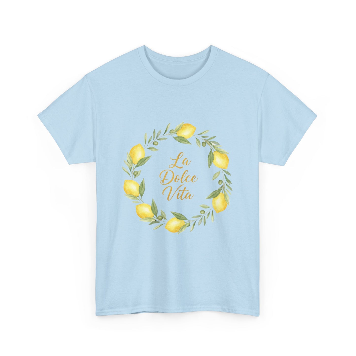 "La Dolce Vita" - Lemon Grove Unisex Heavy Cotton Tee