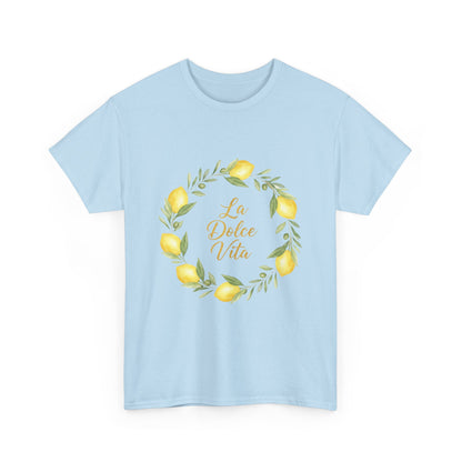 "La Dolce Vita" - Lemon Grove Unisex Heavy Cotton Tee