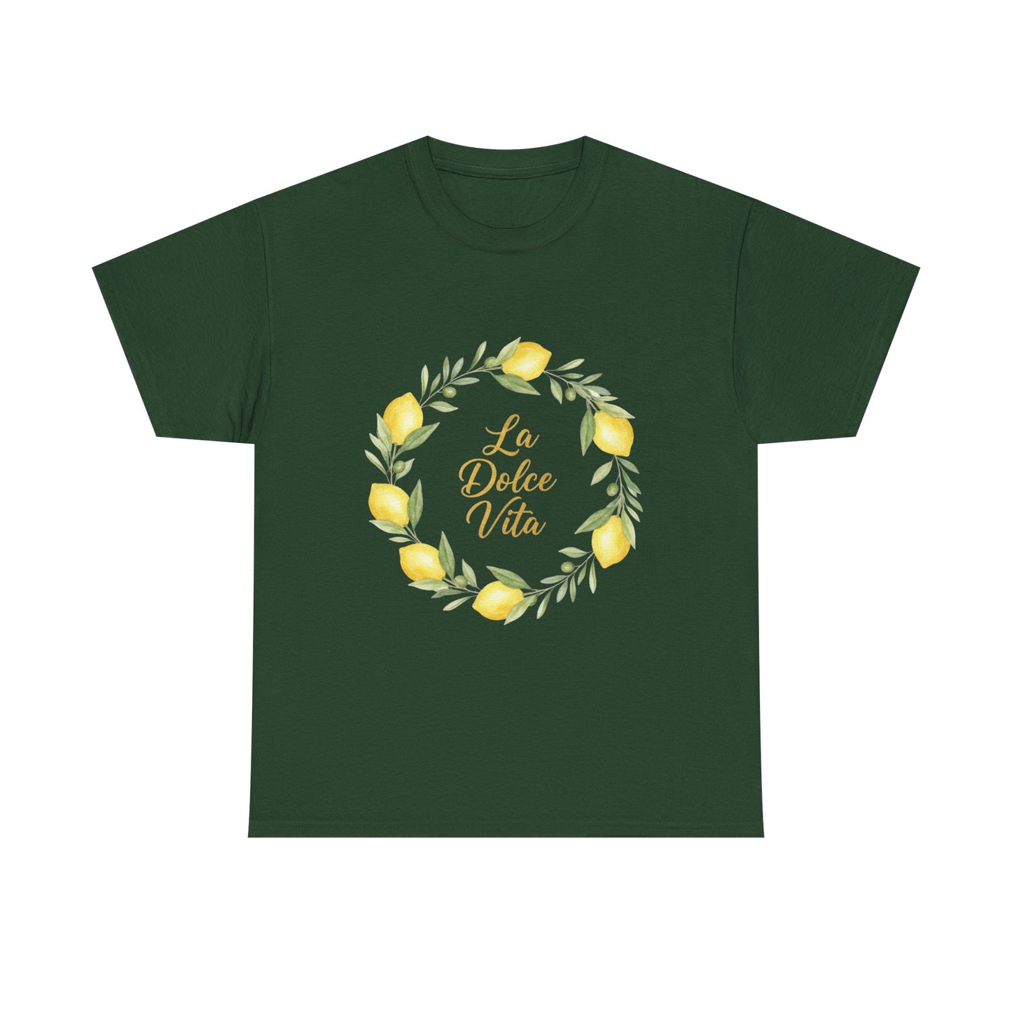 "La Dolce Vita" - Lemon Grove Unisex Heavy Cotton Tee