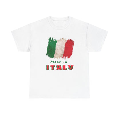 Italian Pride "Made In Italy" Unisex Heavy Cotton Tee