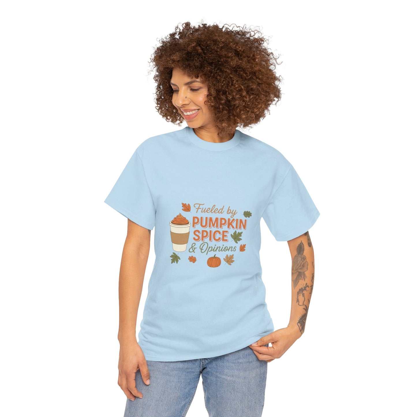 Pumpkin Spice & Opinions Tee