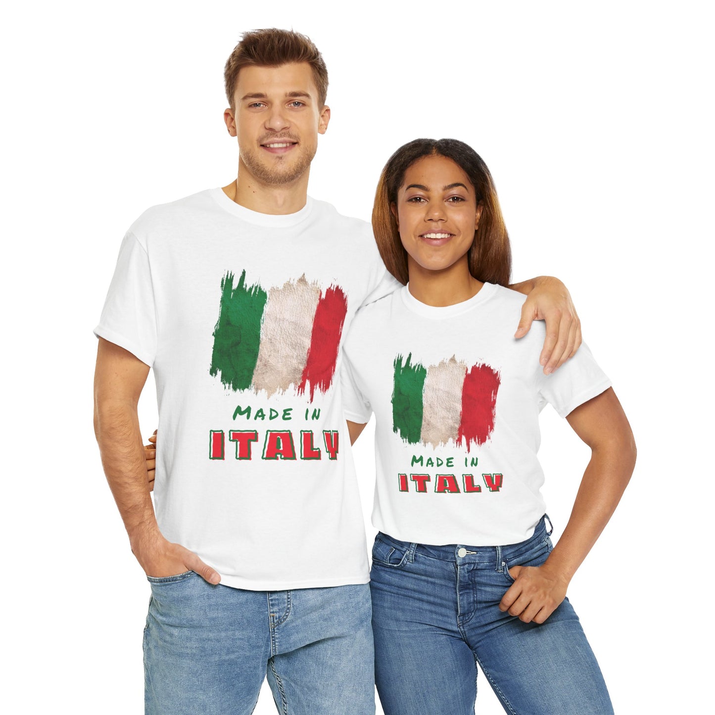 Italian Pride "Made In Italy" Unisex Heavy Cotton Tee