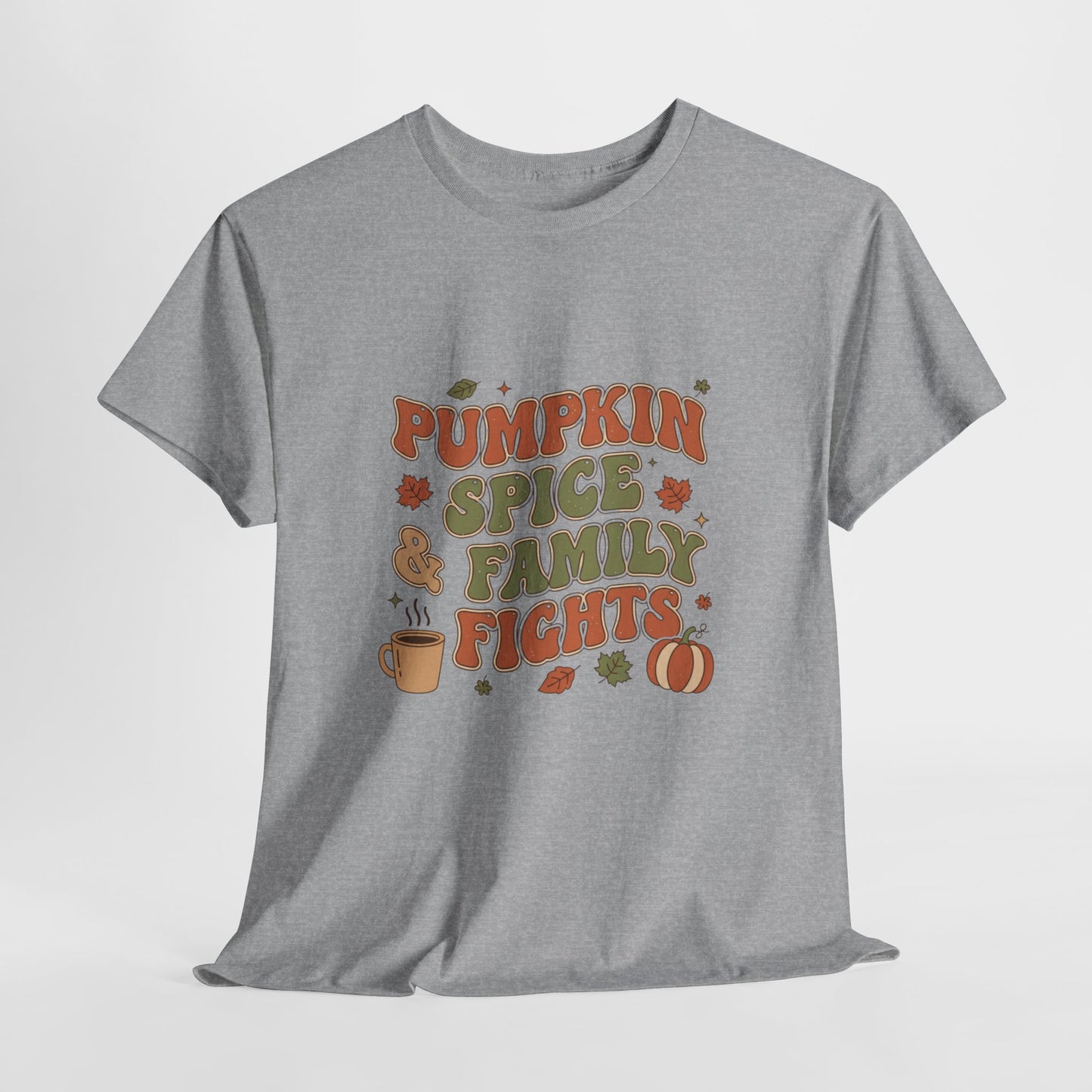 Pumpkin Spice Family Fights Tee