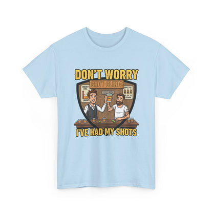 Funny Vaccination Humor Tee, Unisex Heavy Cotton Tee, Vaccine Shots Shirt, Quirky T-Shirt, Gift for Healthcare Workers, COVID-19 Humor [...]