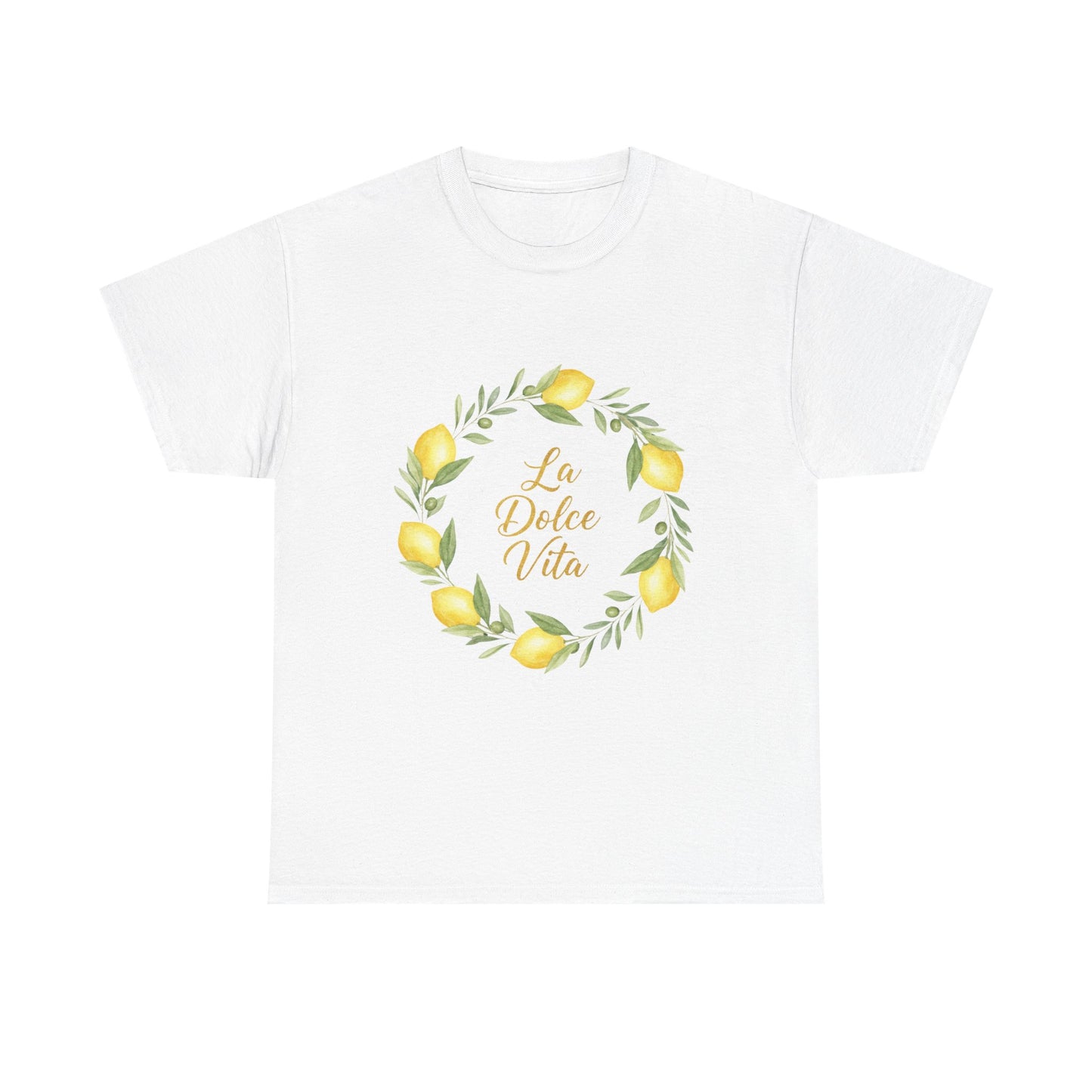 "La Dolce Vita" - Lemon Grove Unisex Heavy Cotton Tee