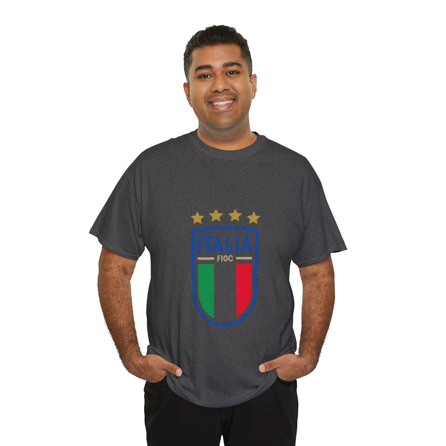 Italia Soccer Unisex Heavy Cotton Tee