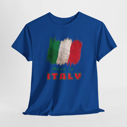 Italian Pride "Made In Italy" Unisex Heavy Cotton Tee