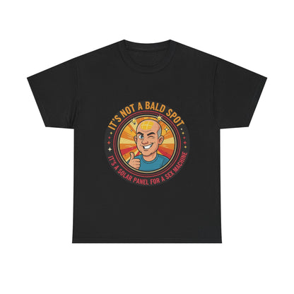Funny Bald Spot T-Shirt, Perfect Gift for Dad, Casual Wear for Balding Friends