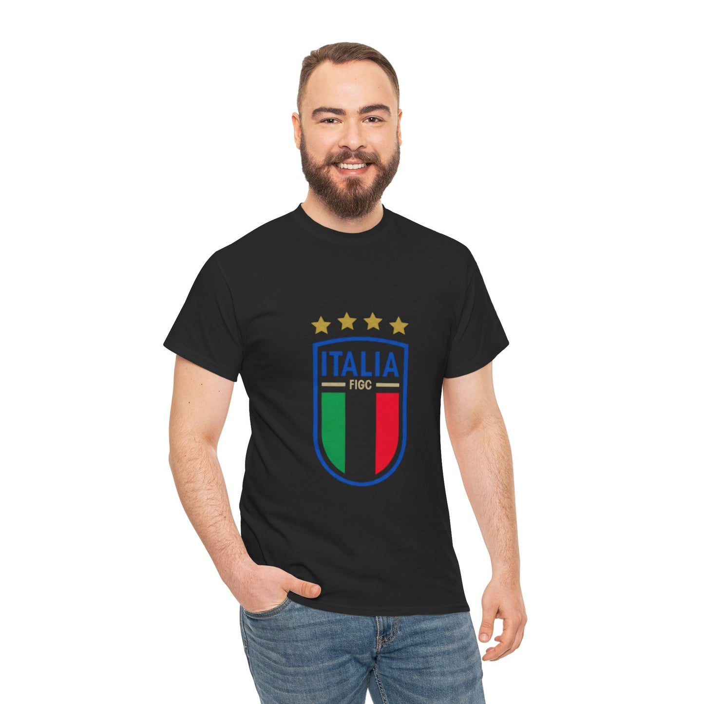 Italia Soccer Unisex Heavy Cotton Tee