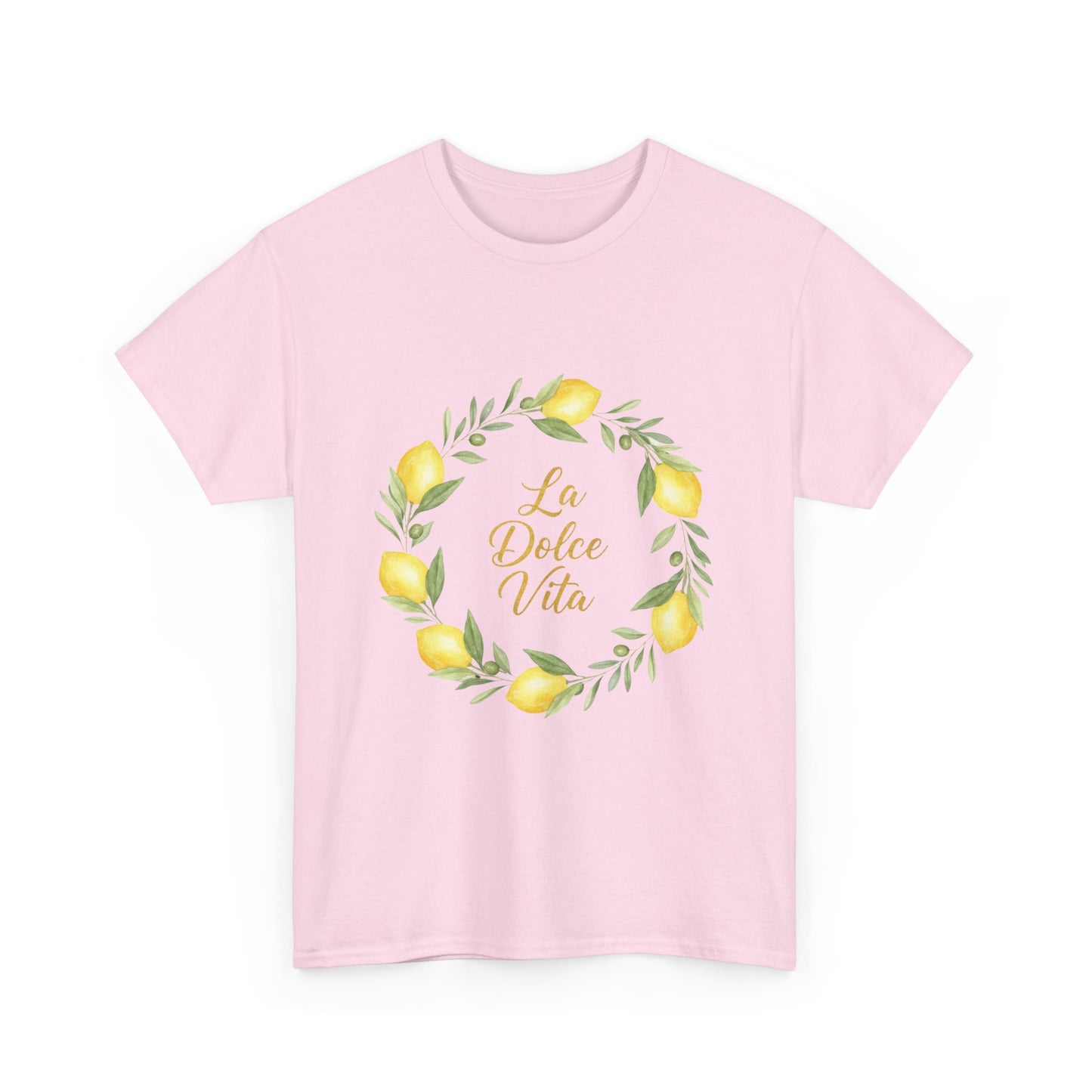 "La Dolce Vita" - Lemon Grove Unisex Heavy Cotton Tee