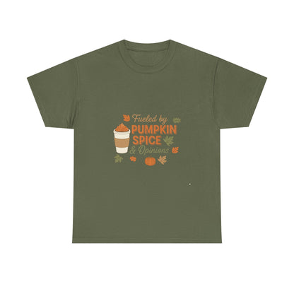 Pumpkin Spice & Opinions Tee