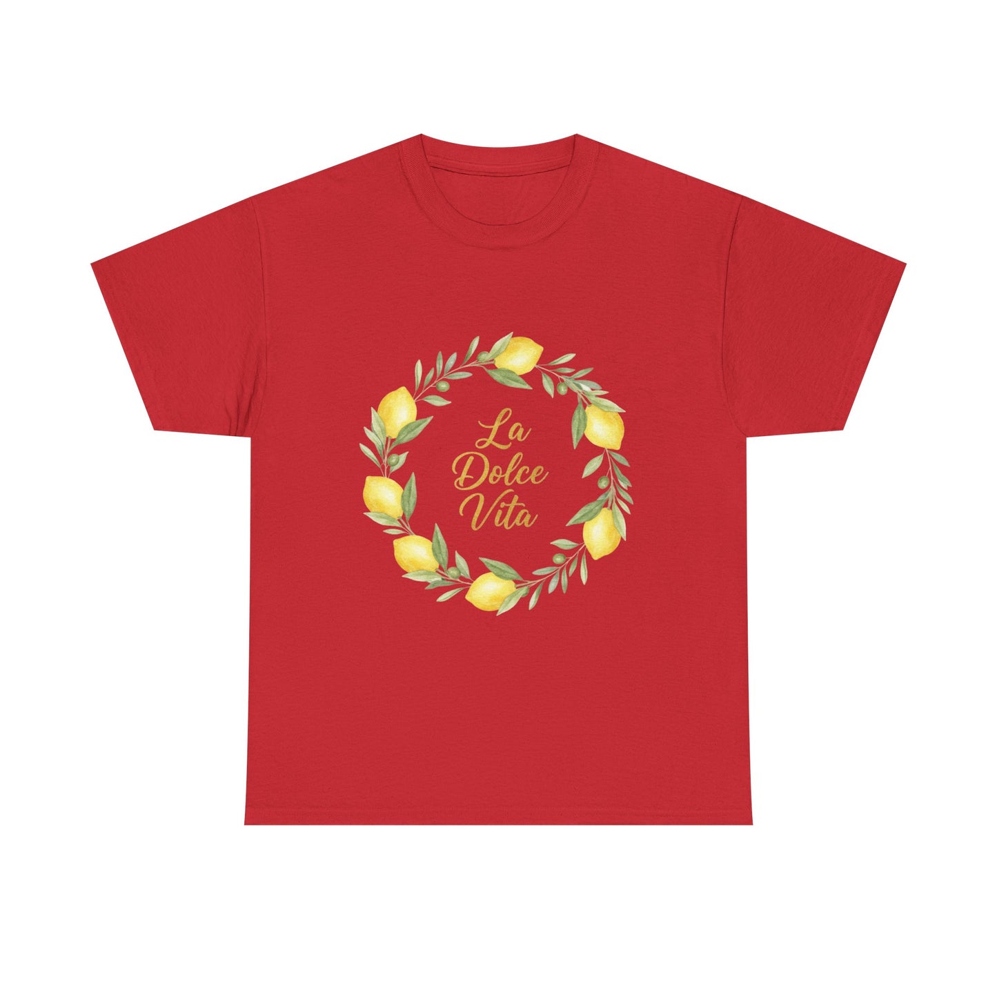 "La Dolce Vita" - Lemon Grove Unisex Heavy Cotton Tee