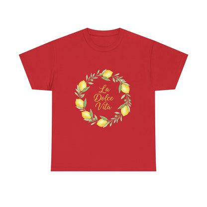 "La Dolce Vita" - Lemon Grove Unisex Heavy Cotton Tee