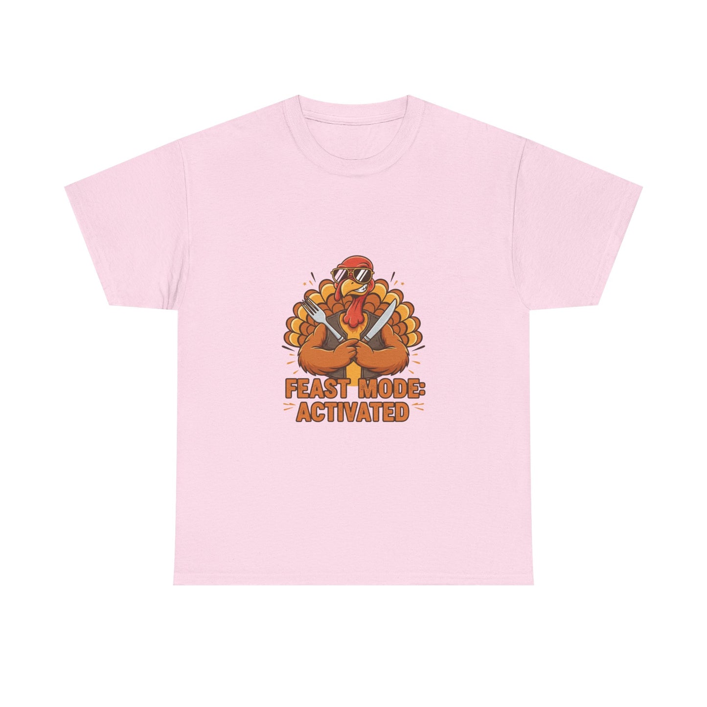 Thanksgiving Feast Mode Unisex Heavy Cotton Tee