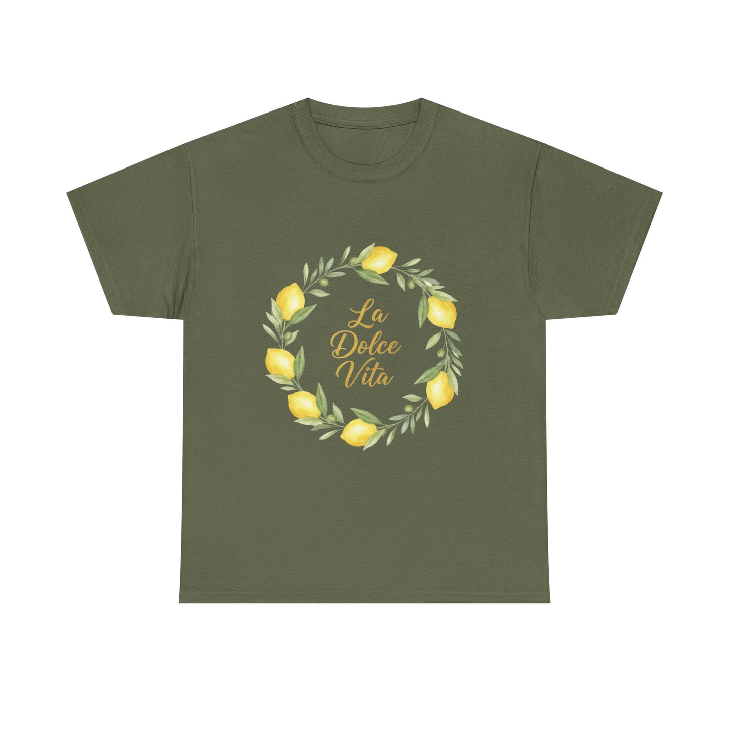 "La Dolce Vita" - Lemon Grove Unisex Heavy Cotton Tee