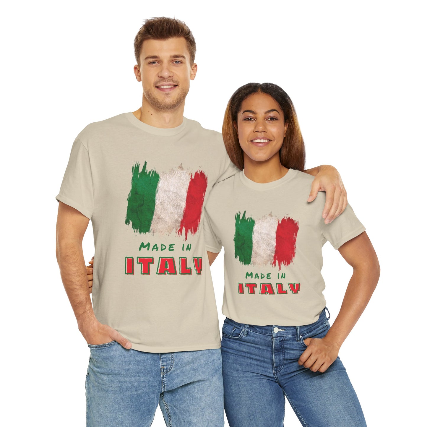 Italian Pride "Made In Italy" Unisex Heavy Cotton Tee