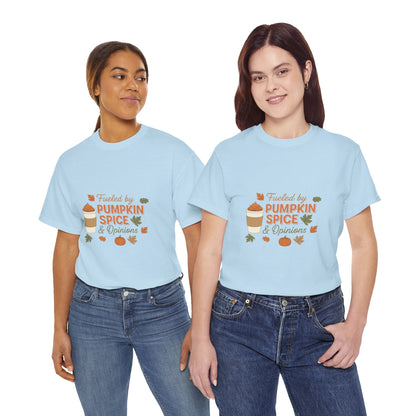 Pumpkin Spice & Opinions Tee