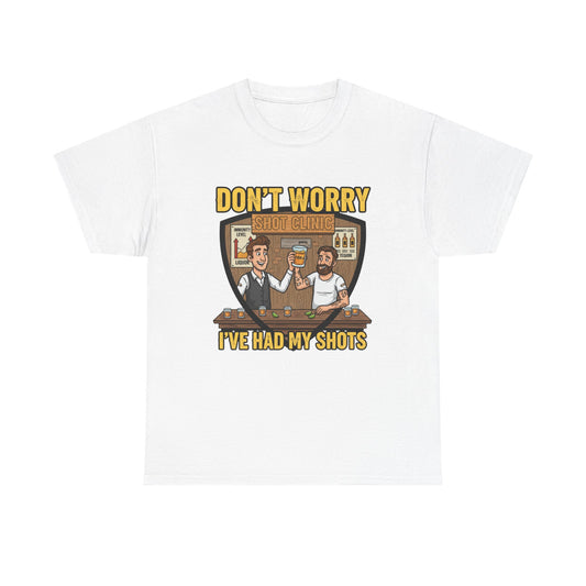 Funny Vaccination Humor Tee, Unisex Heavy Cotton Tee, Vaccine Shots Shirt, Quirky T-Shirt, Gift for Healthcare Workers, COVID-19 Humor [...]