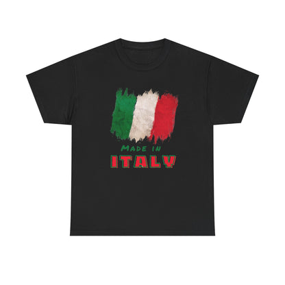 Italian Pride "Made In Italy" Unisex Heavy Cotton Tee