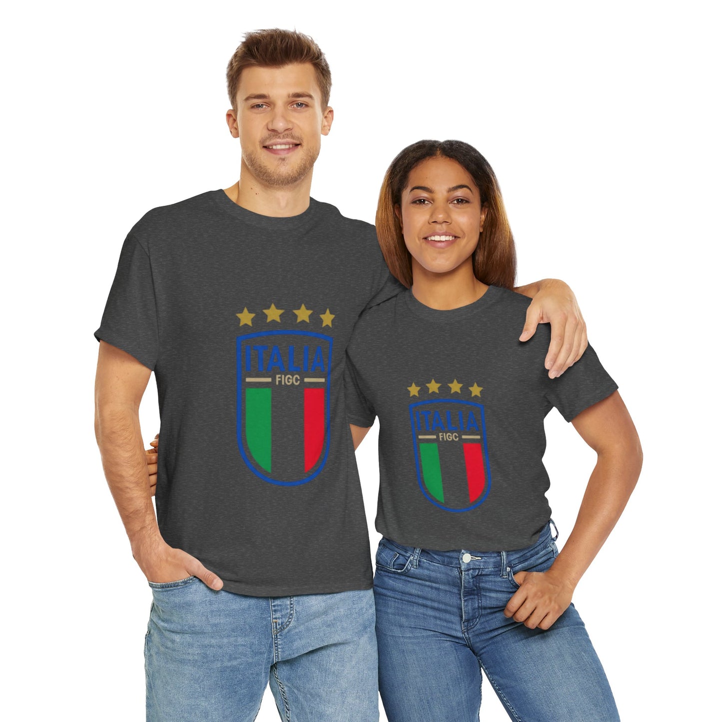 Italia Soccer Unisex Heavy Cotton Tee
