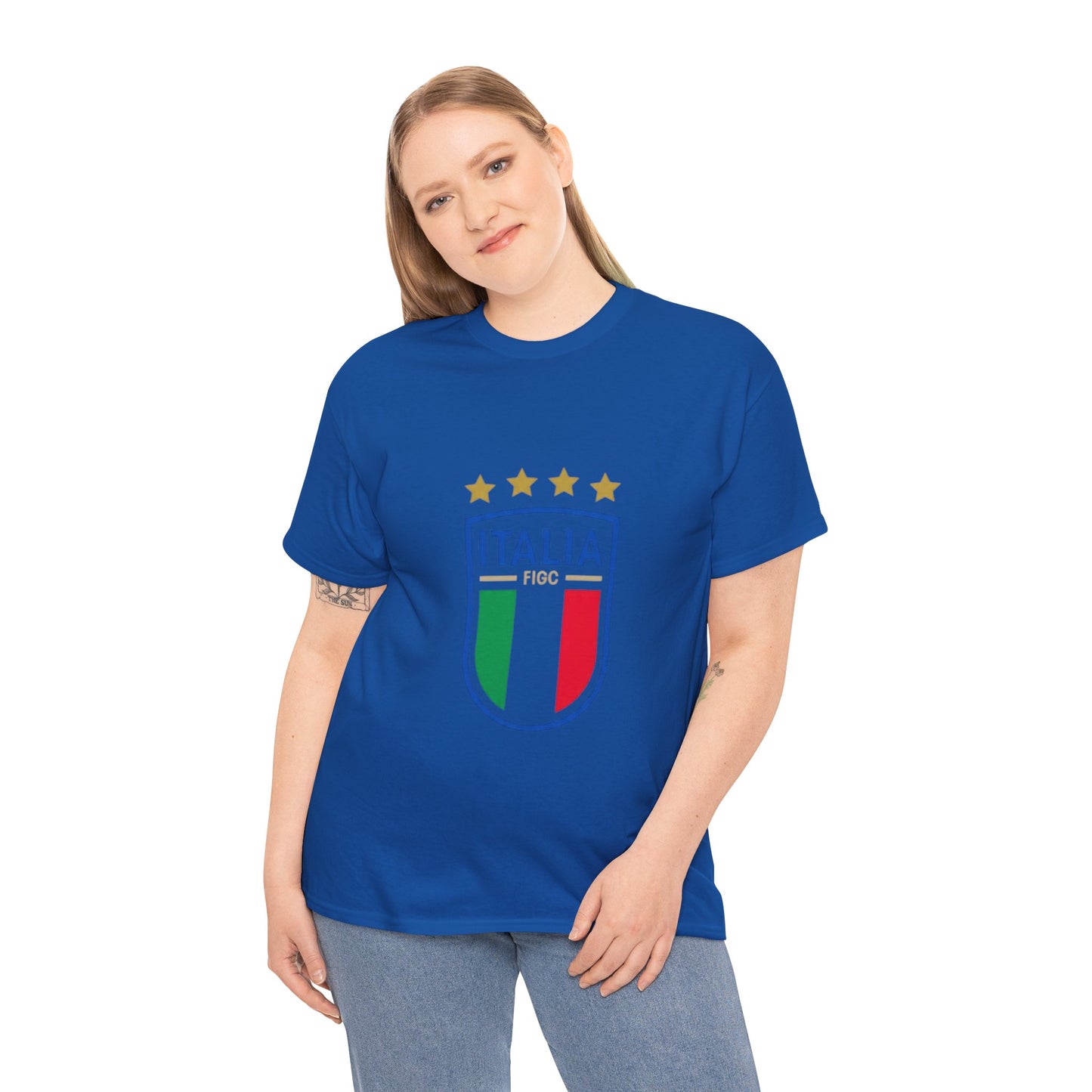 Italia Soccer Unisex Heavy Cotton Tee