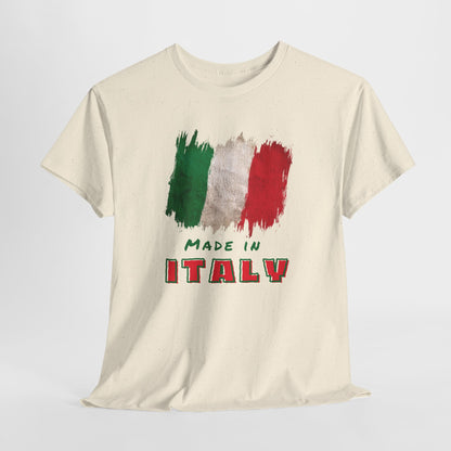 Italian Pride "Made In Italy" Unisex Heavy Cotton Tee