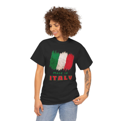 Italian Pride "Made In Italy" Unisex Heavy Cotton Tee