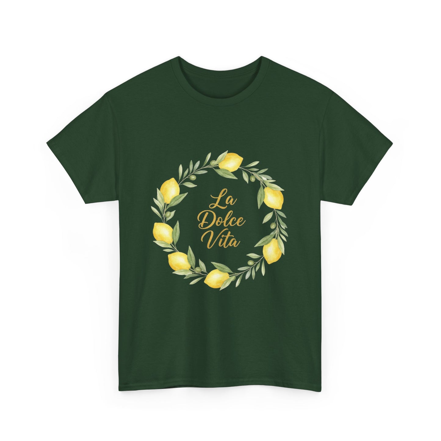 "La Dolce Vita" - Lemon Grove Unisex Heavy Cotton Tee