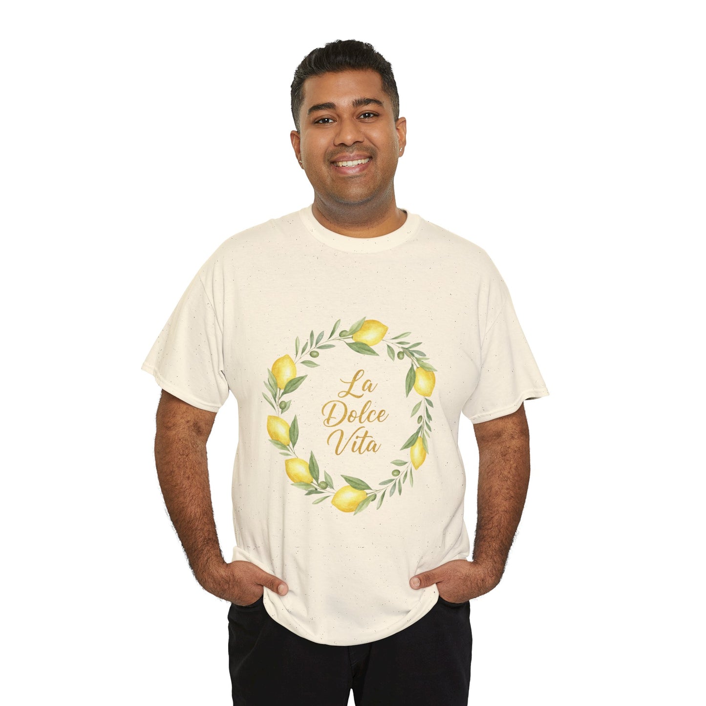 "La Dolce Vita" - Lemon Grove Unisex Heavy Cotton Tee