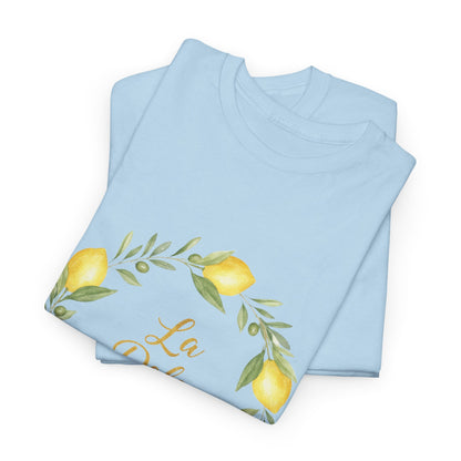 "La Dolce Vita" - Lemon Grove Unisex Heavy Cotton Tee