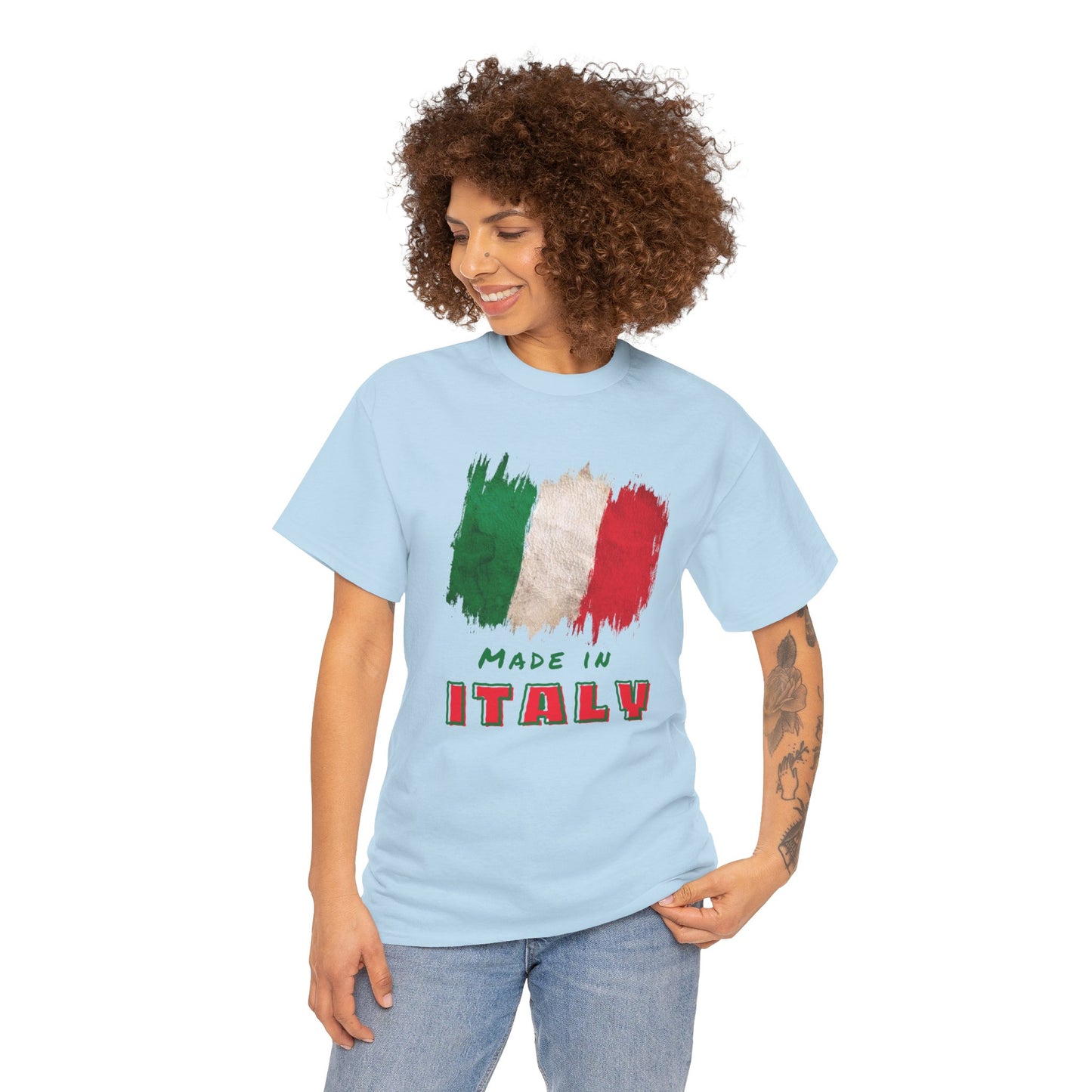 Italian Pride "Made In Italy" Unisex Heavy Cotton Tee