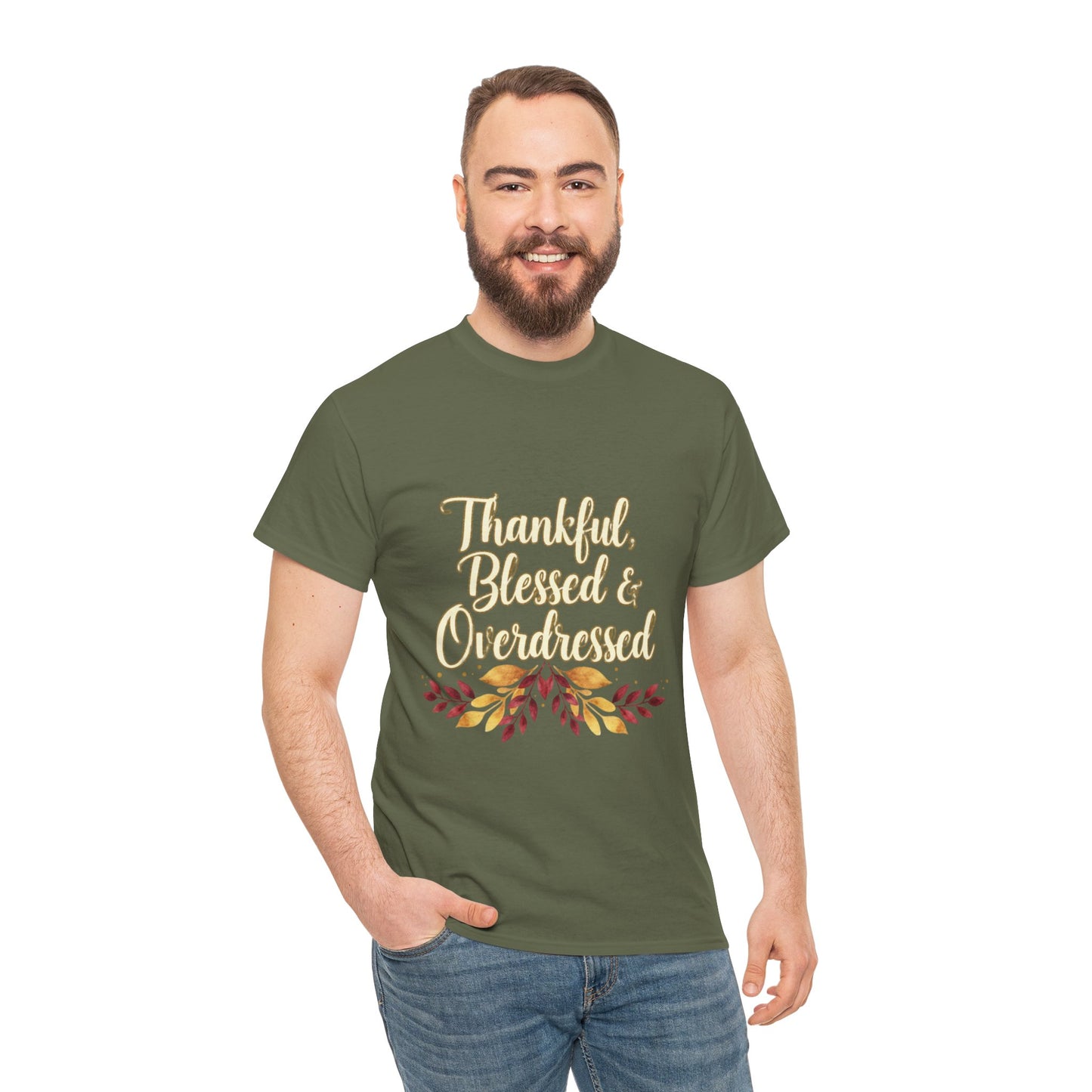 Thankful, Blessed & Overdressed Tee