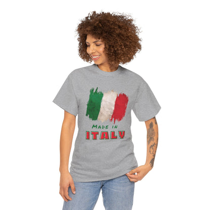 Italian Pride "Made In Italy" Unisex Heavy Cotton Tee