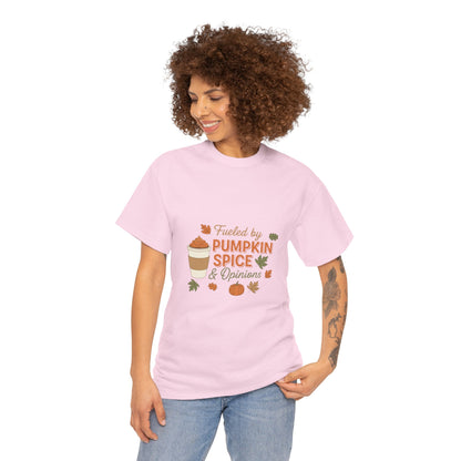 Pumpkin Spice & Opinions Tee