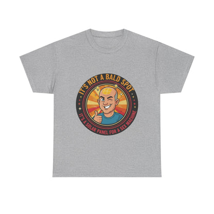 Funny Bald Spot T-Shirt, Perfect Gift for Dad, Casual Wear for Balding Friends