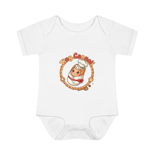 Adorable Baby Onesie 'Tiny Cannoli' Design, Baby Shower Gift, Newborn Apparel