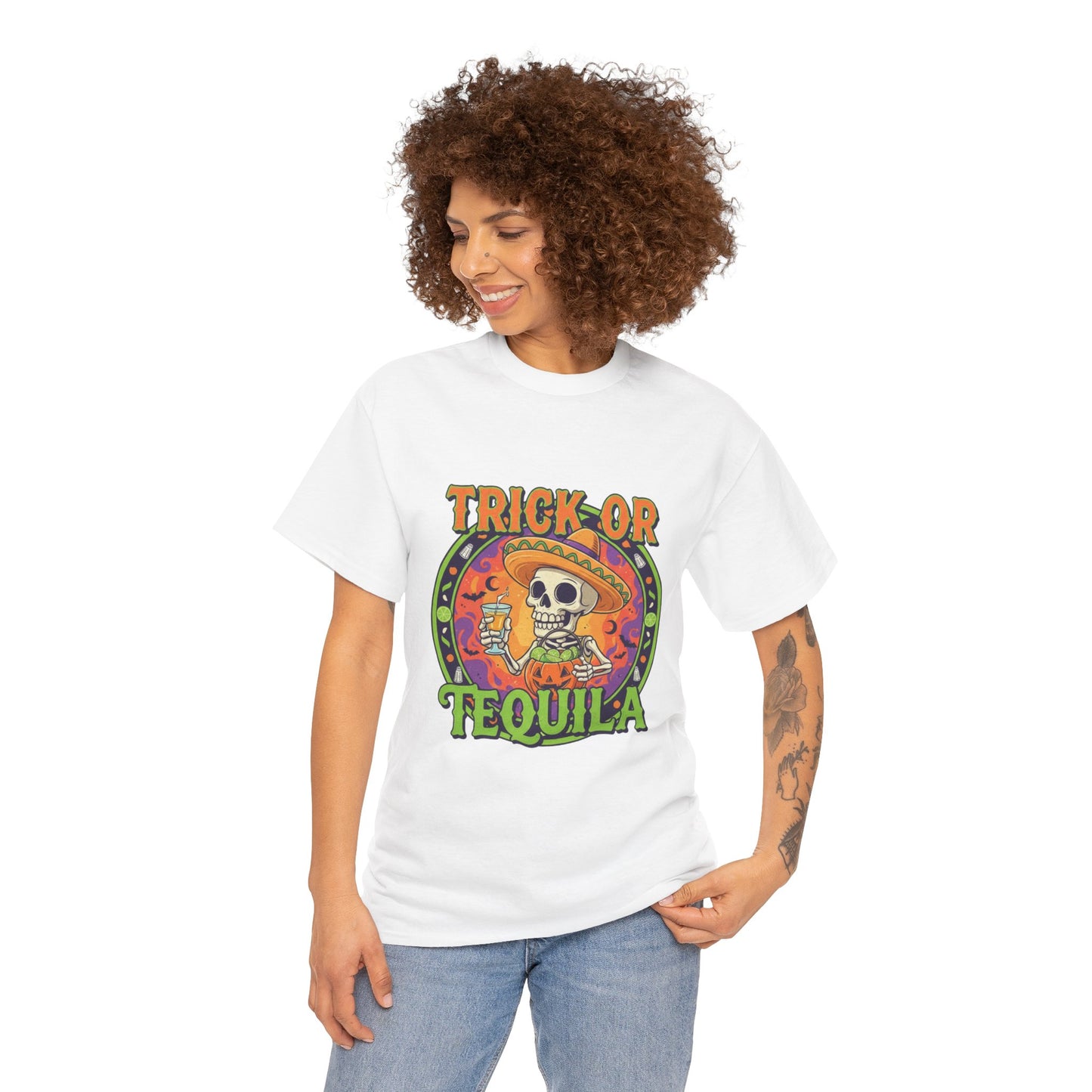 Trick-or-Tequila Halloween T-Shirt