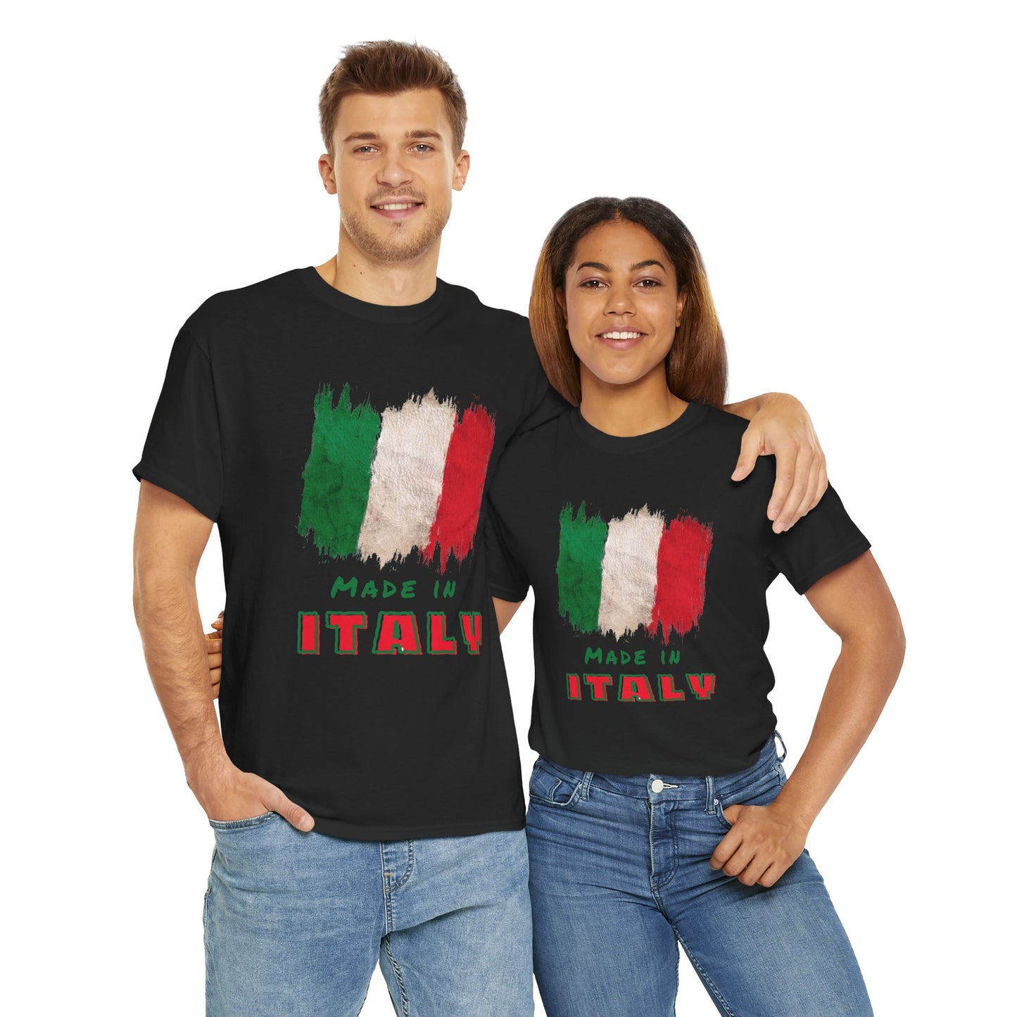 Italian Pride "Made In Italy" Unisex Heavy Cotton Tee